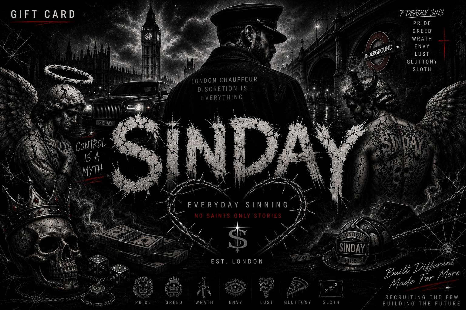 SINDAY Clothing Gift Card